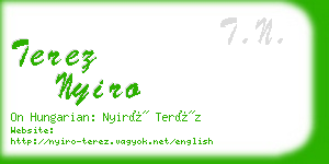 terez nyiro business card